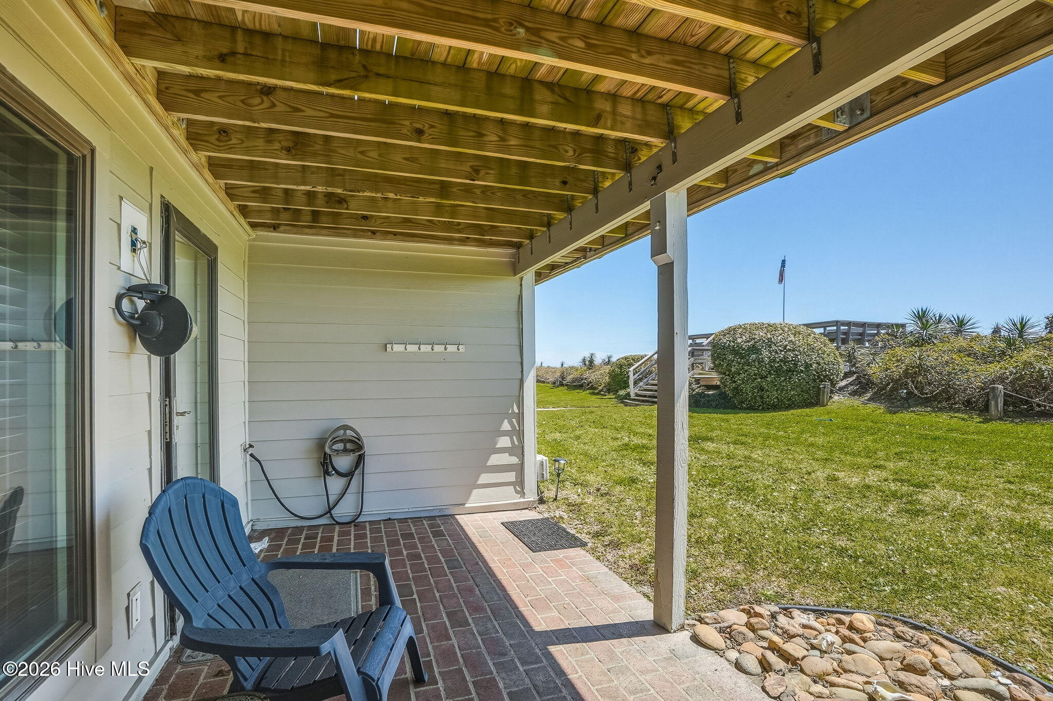 289 Salter Path Road, Unit 10 Pine Knoll Shores, NC 28512 - Photo 15 of 44 Ocean Front Covered Patio