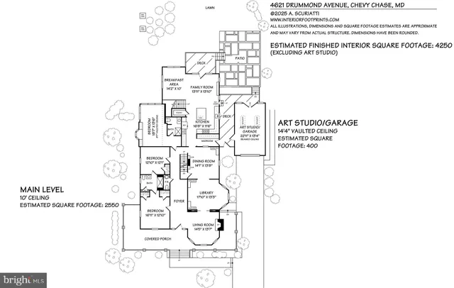 $2,095,000 | 4621 Drummond Avenue, Chevy Chase, MD 20815
