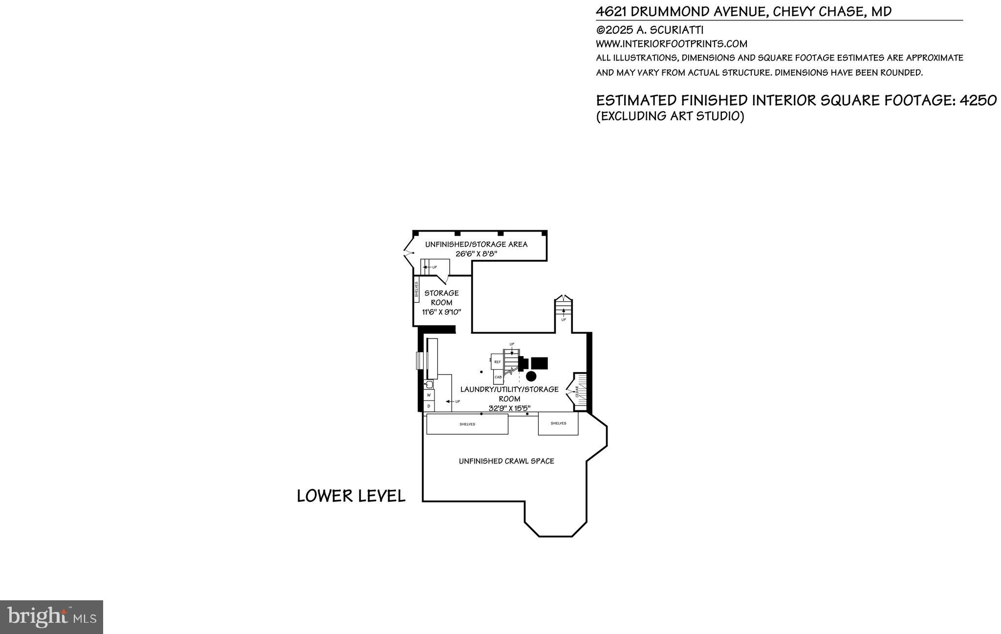 4621 Drummond Avenue Chevy Chase, MD 20815 - Photo 33 of 33 a picture of a wall with a close up of a mirror