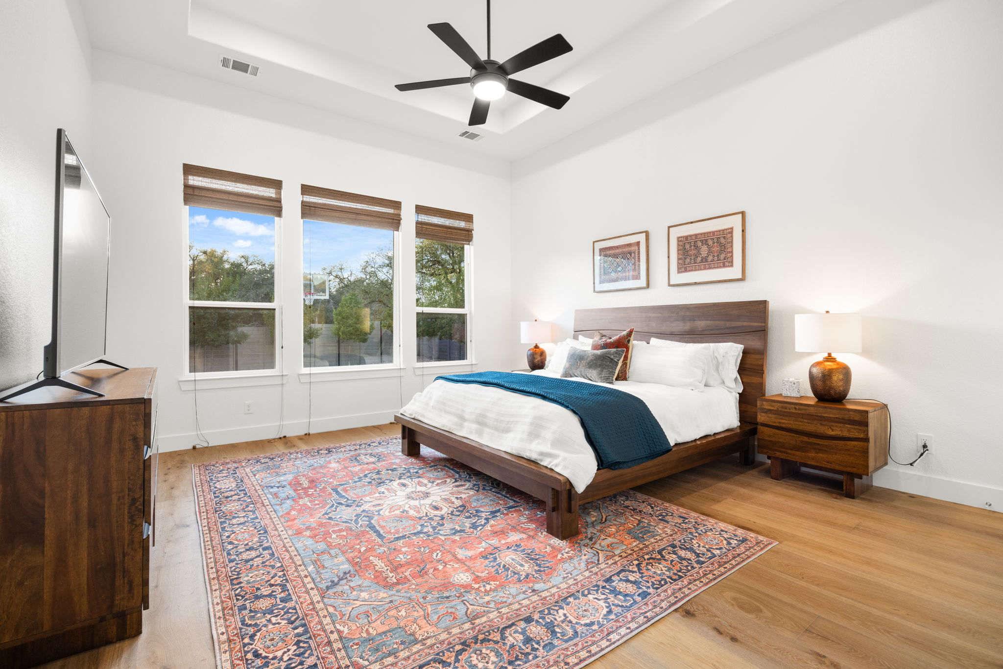 229 Iva June Lane Georgetown, TX 78628 - Photo 14 of 40 First floor primary bedroom