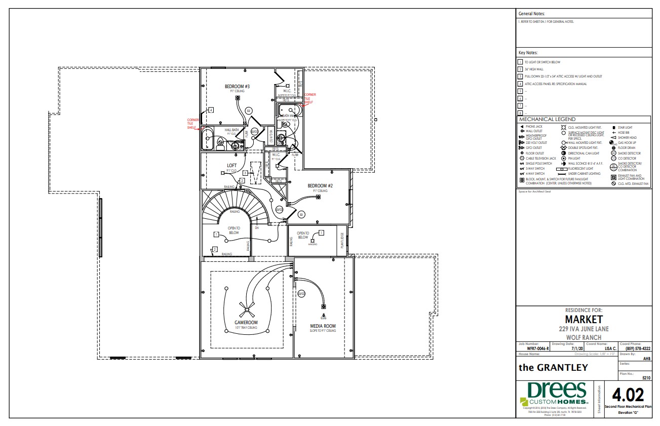 229 Iva June Lane Georgetown, TX 78628 - Photo 36 of 40 Second floor property layout