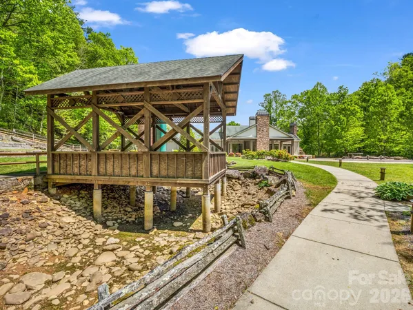 a view of outdoor space with seating area