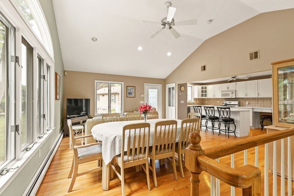 29 Marshall Road Easton, MA 02356 - Photo 12 of 31 a view of a dining room with furniture window and wooden floor