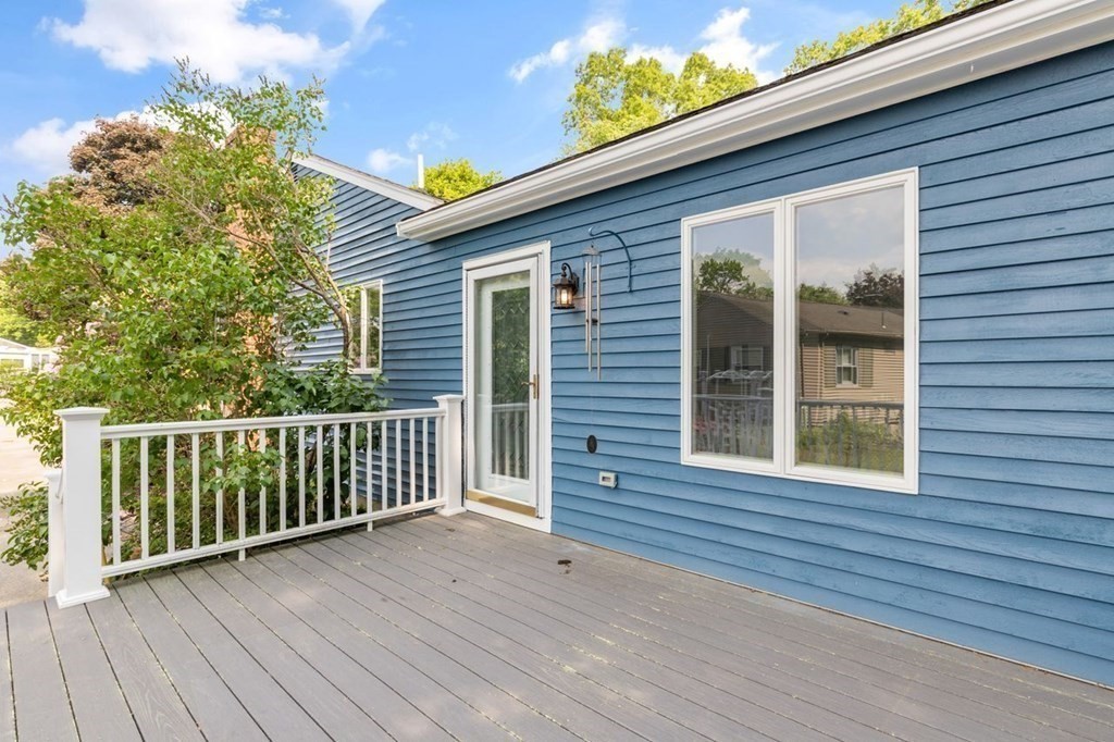 29 Marshall Road Easton, MA 02356 - Photo 23 of 31 a view of a wooden deck