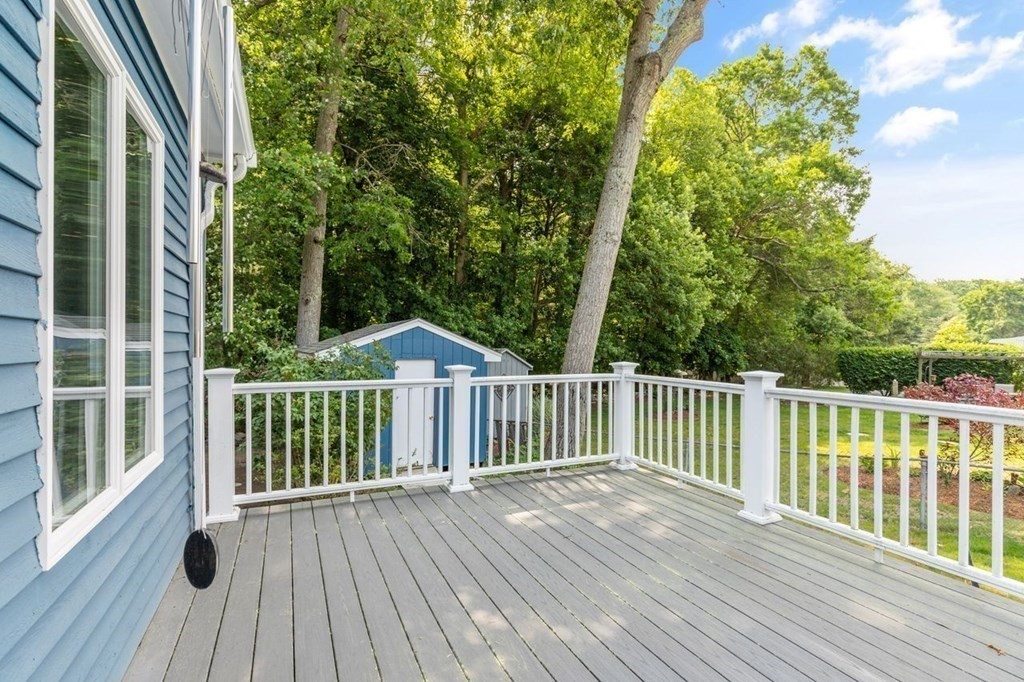 29 Marshall Road Easton, MA 02356 - Photo 24 of 31 a view of balcony with wooden floor and fence
