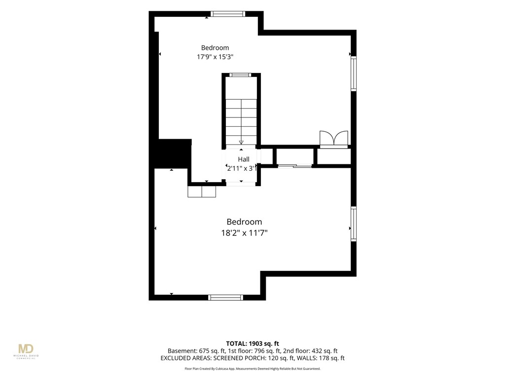 37 Reservoir Road Middletown, RI 02842 - Photo 38 of 39 2nd Level Floor Plan