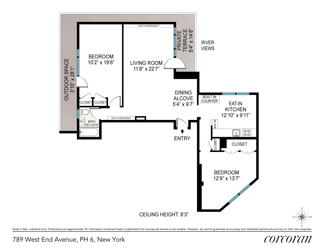 789 West End Avenue, Unit PH6 Manhattan, NY 10025 - Photo 18 of 19 unknown