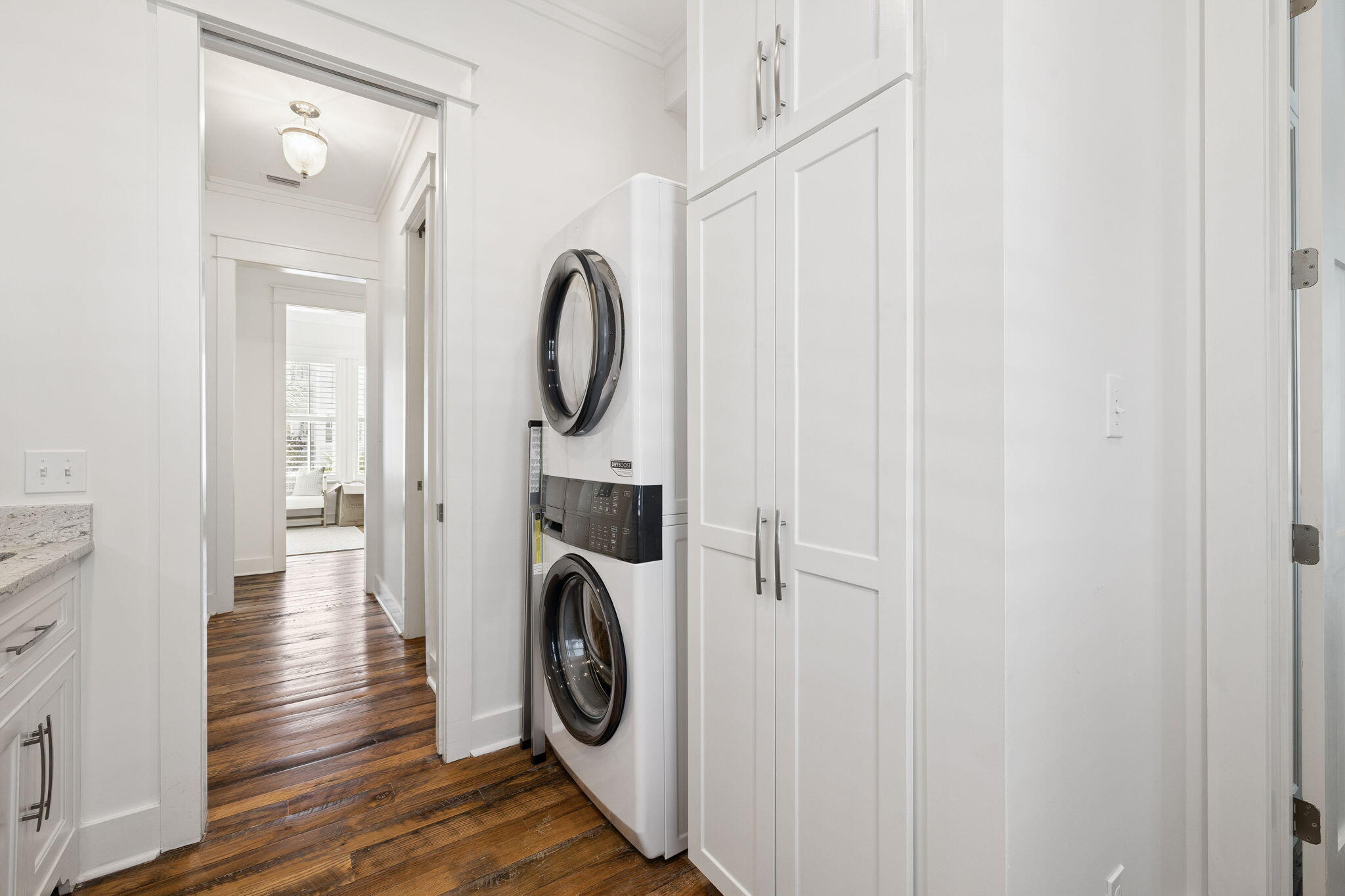 13 Madaket Way Watersound, FL 32461 - Photo 17 of 62 a view of a hallway with washer and dryer