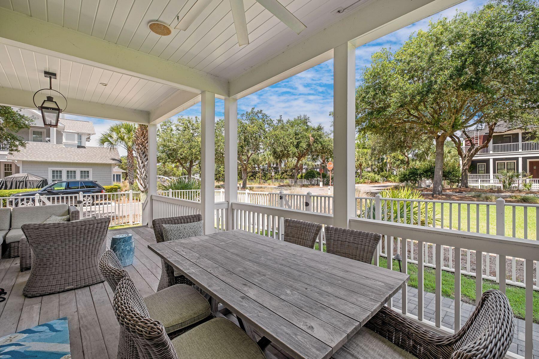 13 Madaket Way Watersound, FL 32461 - Photo 18 of 62 a view of a patio with table and chairs