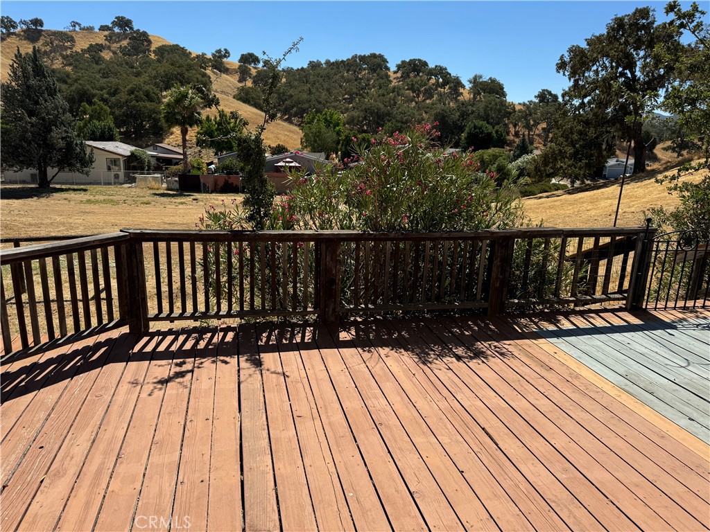 4190 Hackney Way Paso Robles, CA 93446 - Photo 34 of 40 a view of balcony with wooden floor and outdoor space