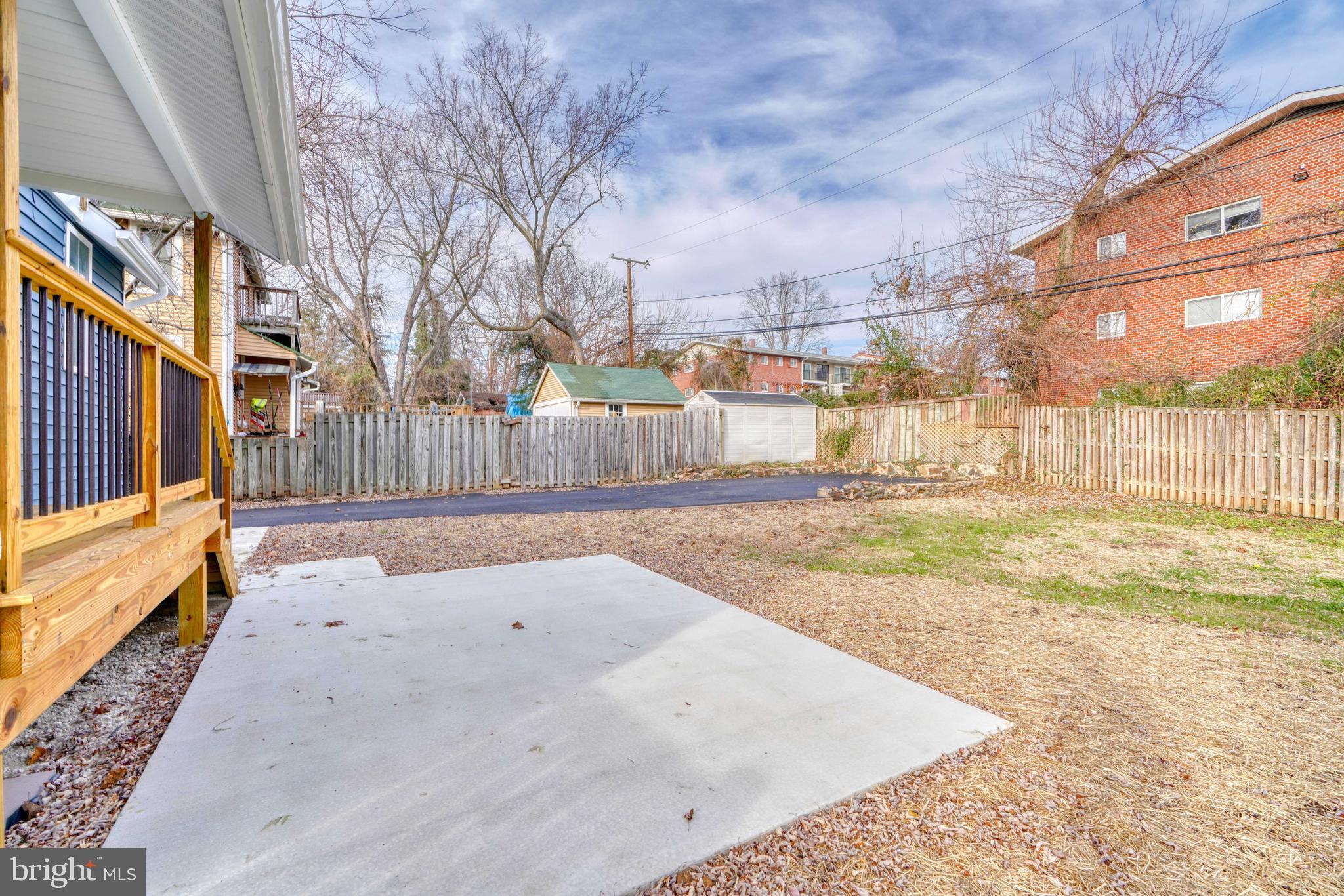 231 Mallow Hill Road Baltimore, MD 21229 - Photo 46 of 48 a view of back yard of the house
