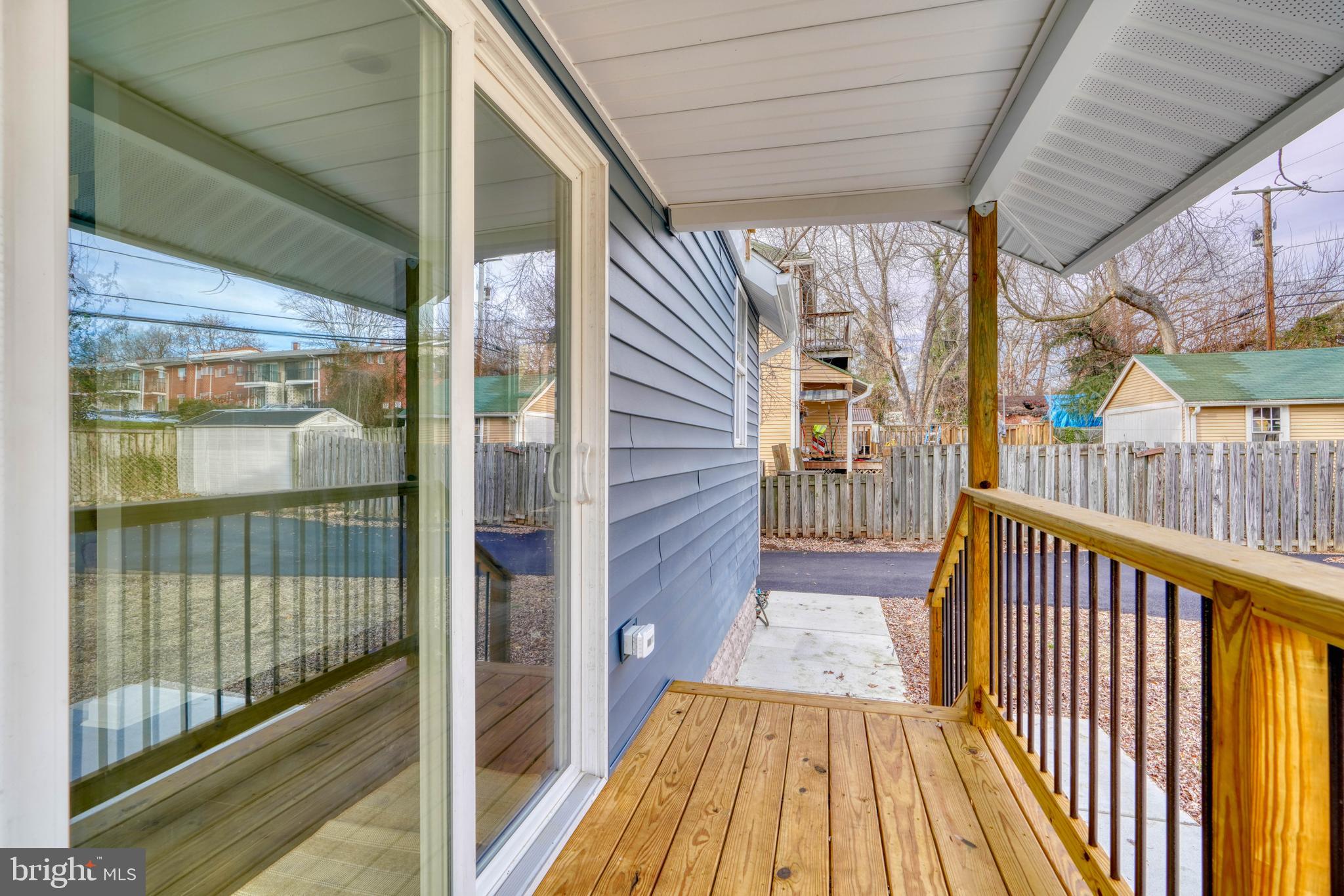 231 Mallow Hill Road Baltimore, MD 21229 - Photo 48 of 48 a view of a balcony with wooden floor