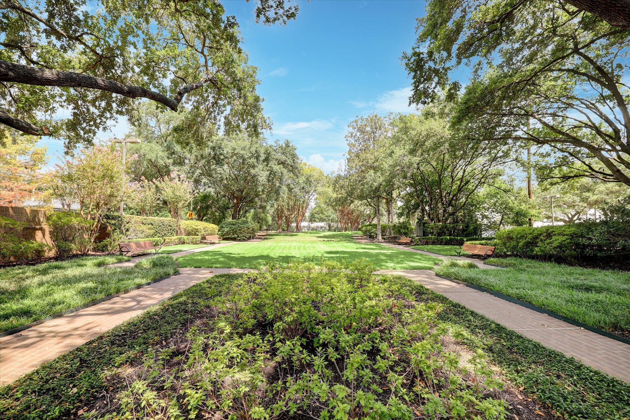 101 Westcott Street, Unit 1202 Houston, TX 77007 - Photo 39 of 40 Front gardens of Bayou Bend. Enjoy a walking trail, private and secure.