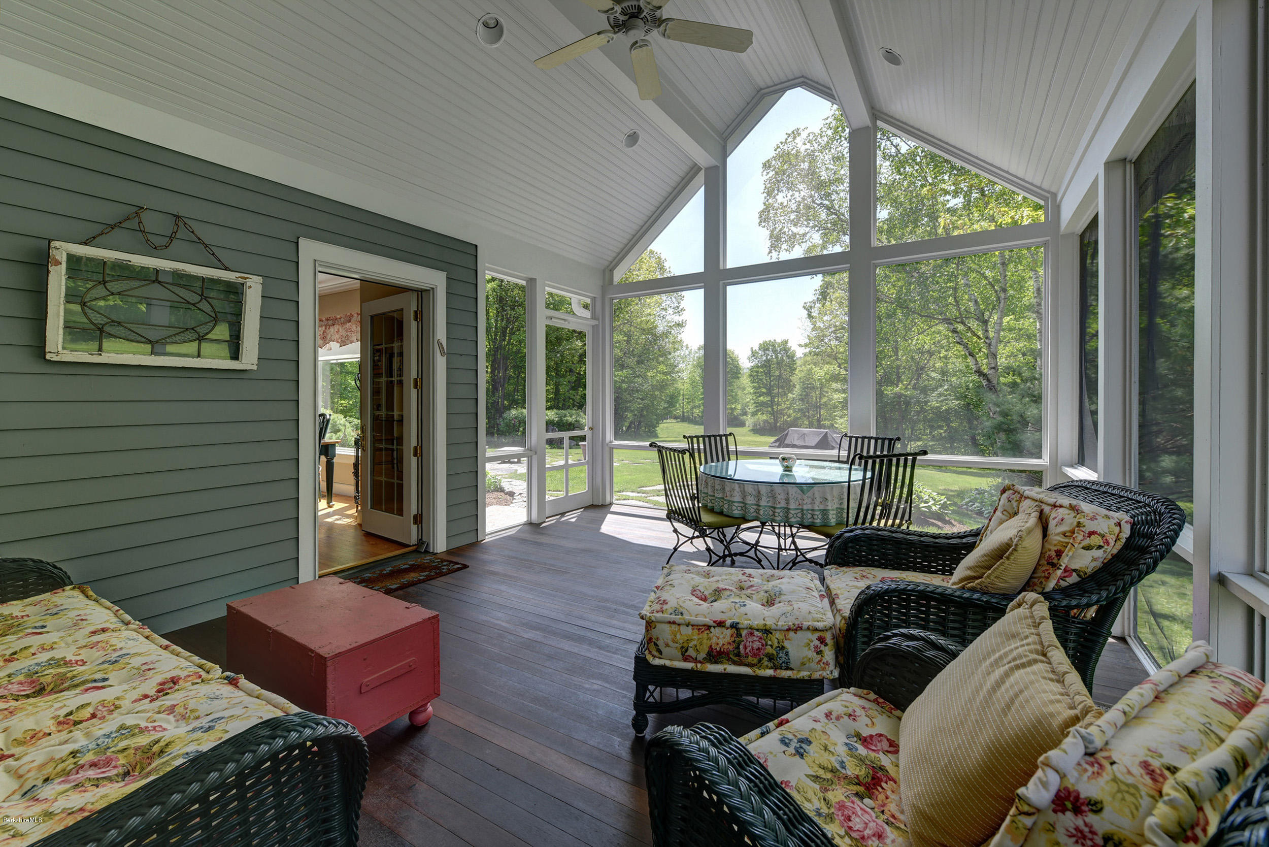 28 Austerlitz Road West Stockbridge, MA 01266 - Photo 32 of 44 a living room with furniture and a floor to ceiling window