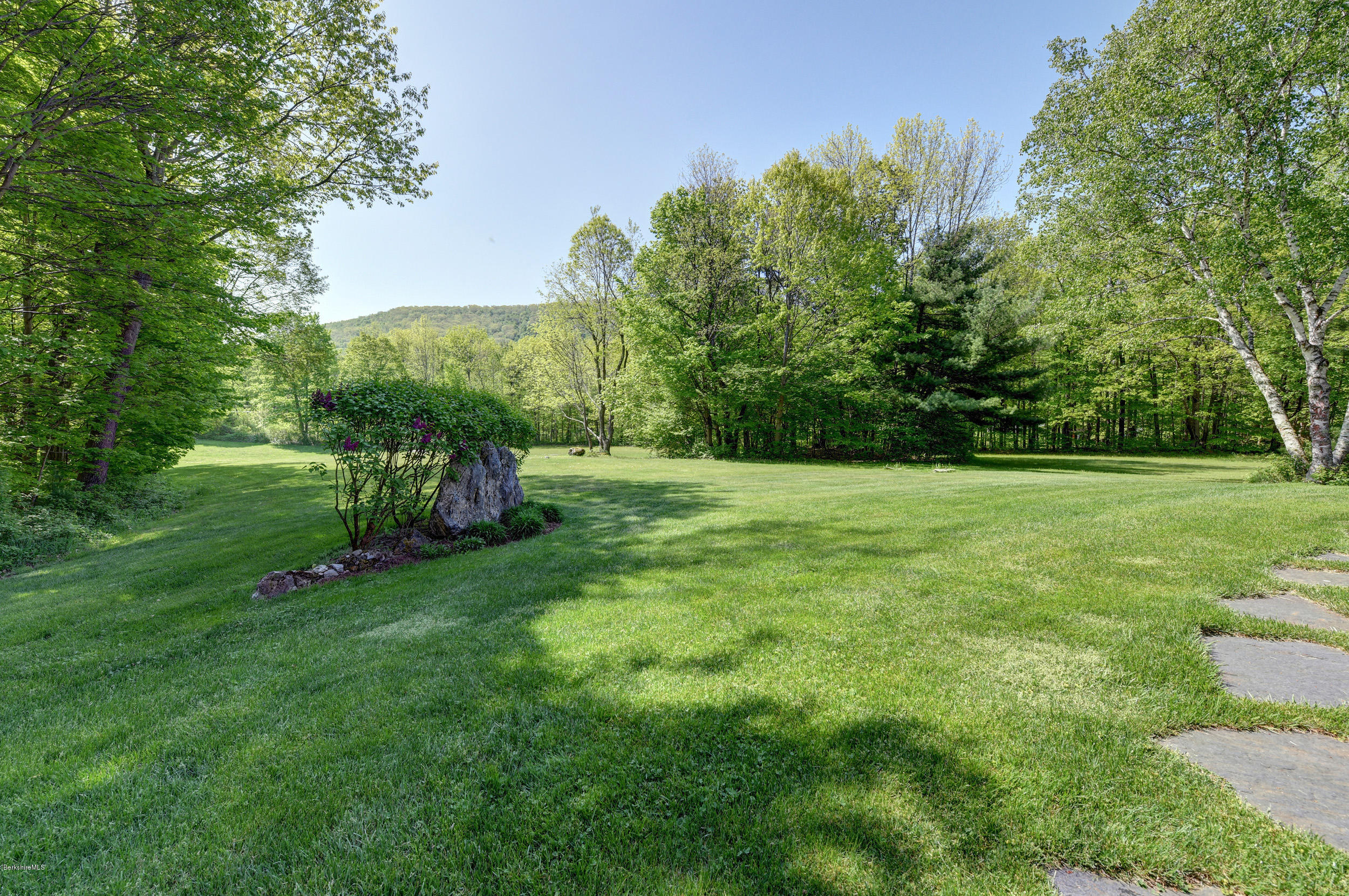 28 Austerlitz Road West Stockbridge, MA 01266 - Photo 39 of 44 a view of a grassy field with trees in the background