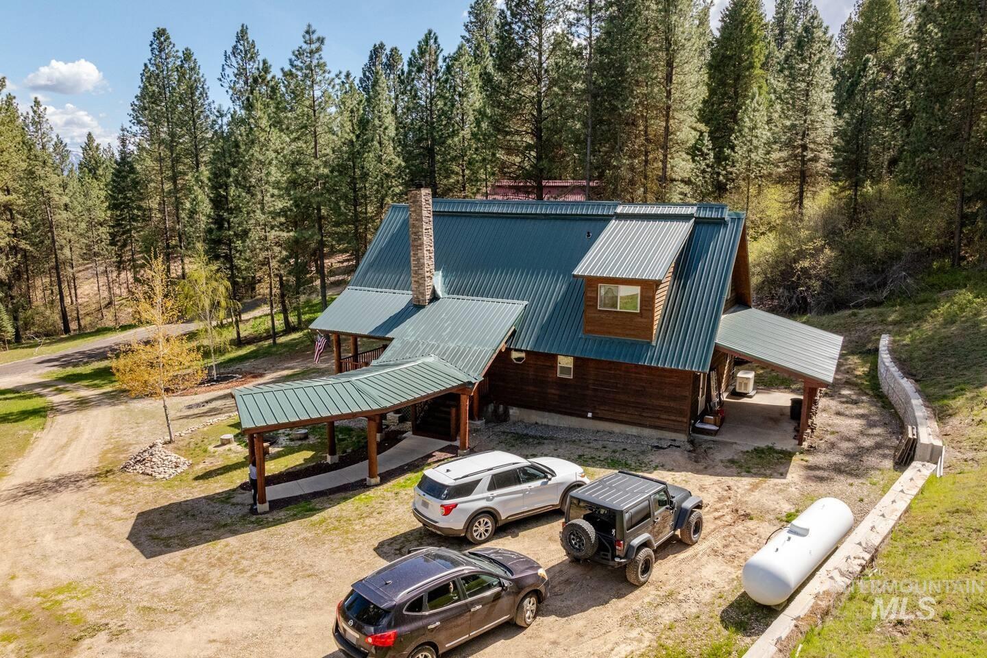 20 Valley High Road Garden Valley, ID 83622 - Photo 45 of 46 View of front facade featuring a metal roof
