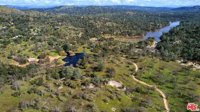 a view of a city & mountain view