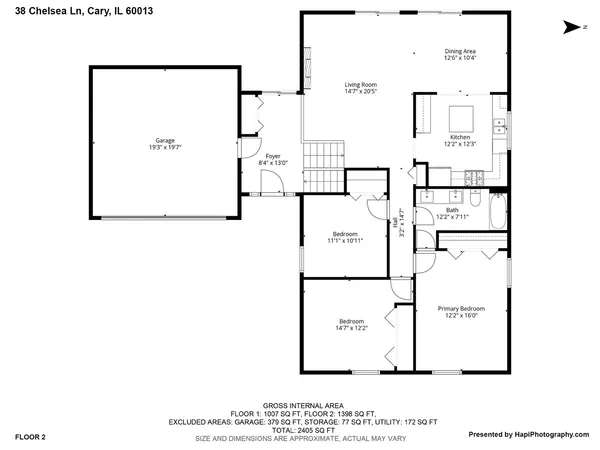 $385,000 | 38 Chelsea Lane, Cary, IL 60013