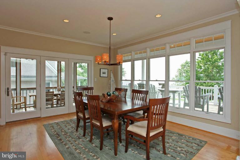 4022 Cadle Creek Road Edgewater, MD 21037 - Photo 13 of 27 Dining Area Overlooking the Water and Pool Areas
