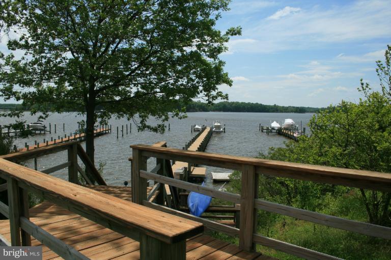 4022 Cadle Creek Road Edgewater, MD 21037 - Photo 4 of 27 Rhode River View from the top of the Pier