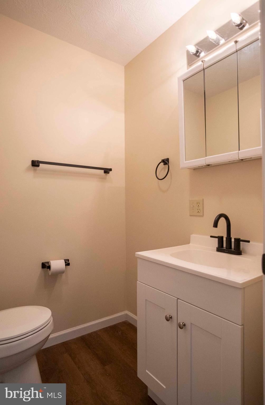 161 Ridge Loop Luray, VA 22835 - Photo 17 of 30 a bathroom with a sink a toilet and vanity