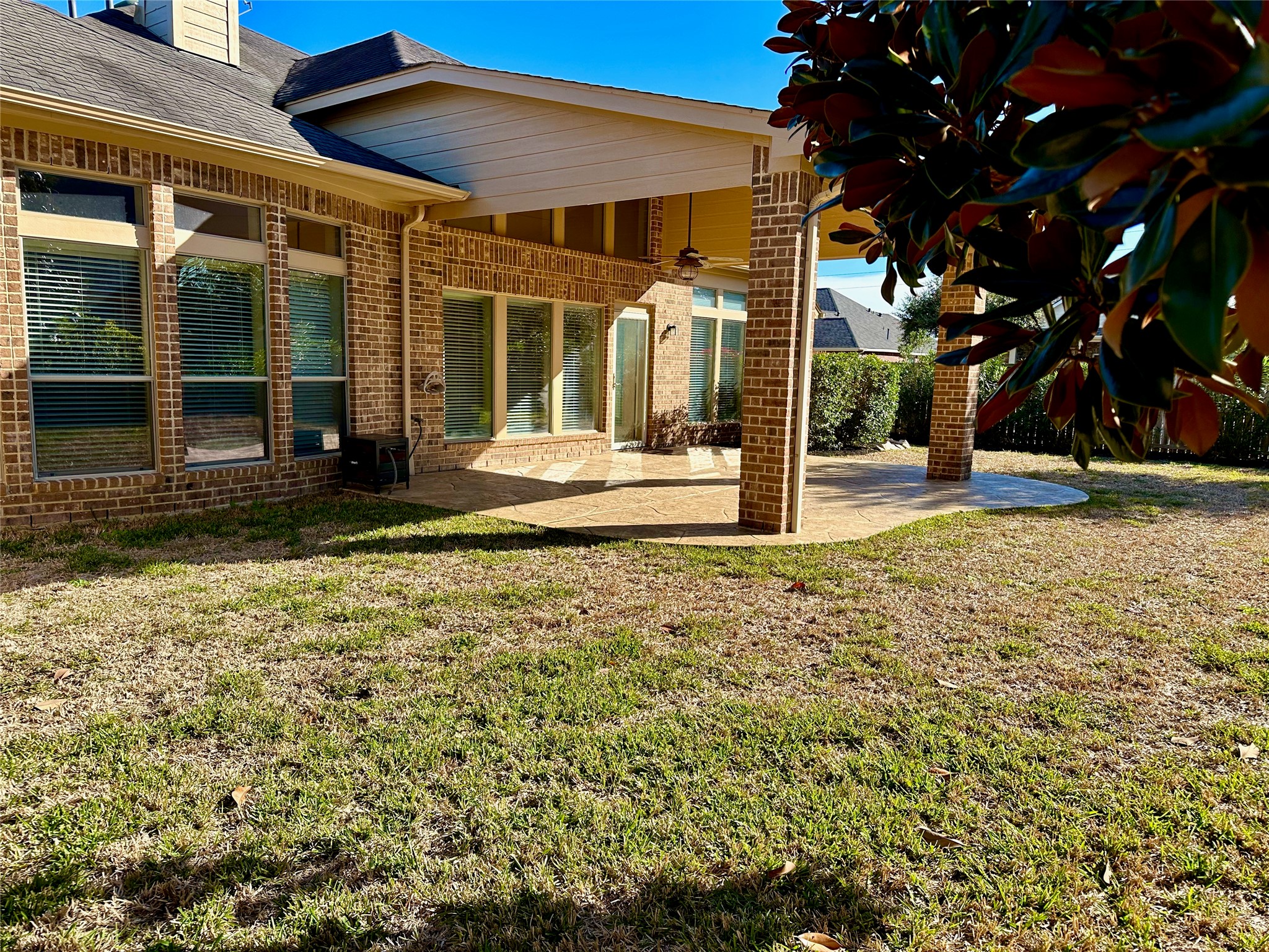 2922 Firewalk Trace Katy, TX 77494 - Photo 37 of 38 a view of a house with brick walls