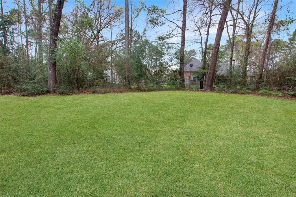 15207 Maple Leaf Court Tyler, TX 75707 - Photo 29 of 29 a backyard of a house with lots of green space
