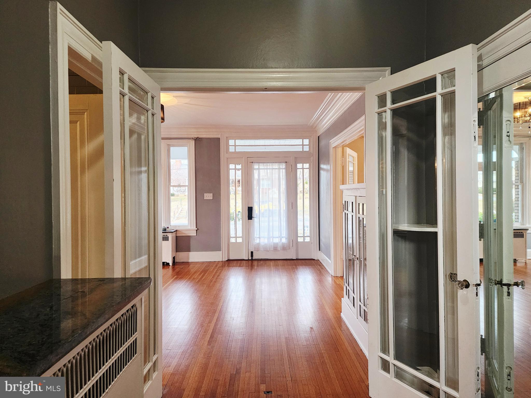 515 Fourth Street Shenandoah, VA 22849 - Photo 25 of 69 a view of a hallway with wooden floor and staircase
