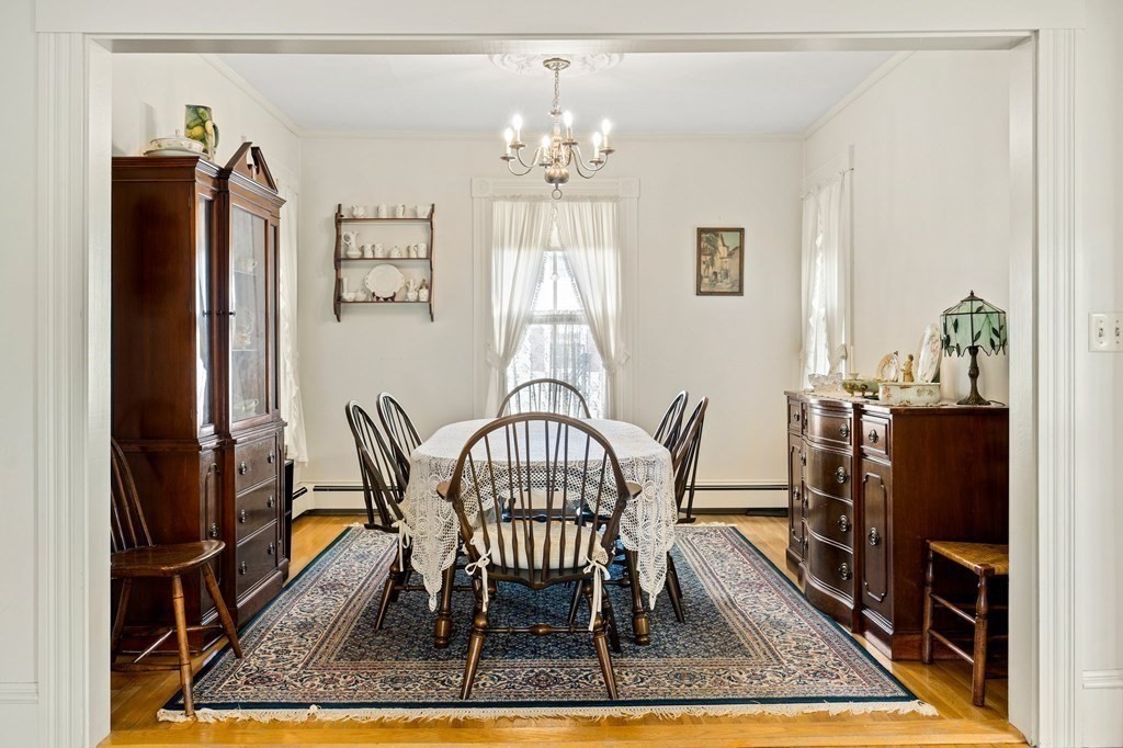 39 Summer Street Danvers, MA 01923 - Photo 11 of 46 a view of a dining room with furniture