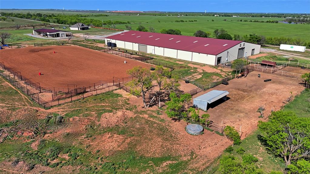 2610 Weetu Road Iowa Park, TX 76367 - Photo 3 of 35 an aerial view of a house with outdoor space