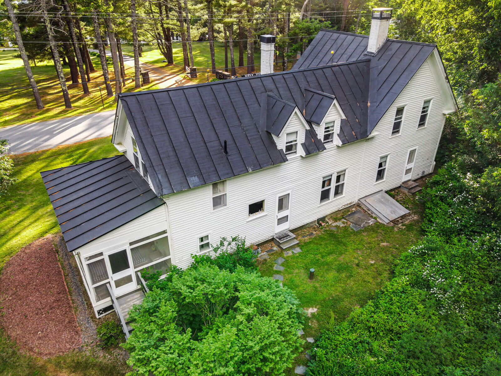 451 East Pond Road Smithfield, ME 04978 - Photo 13 of 71 Aerial Back