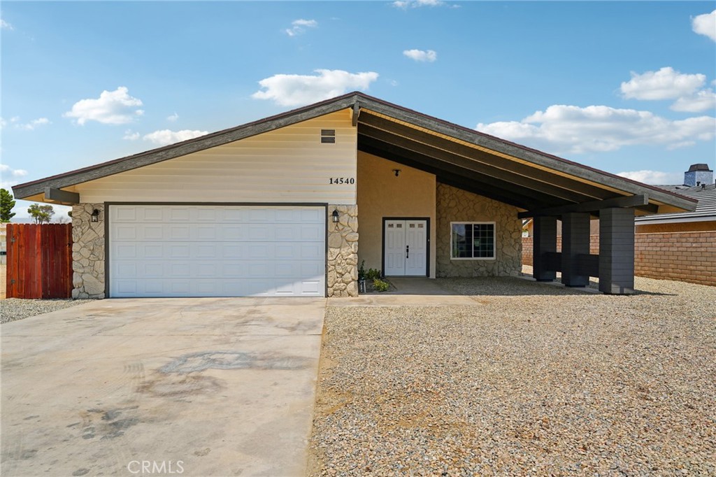 a front view of house