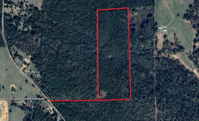 a view of a wooden house