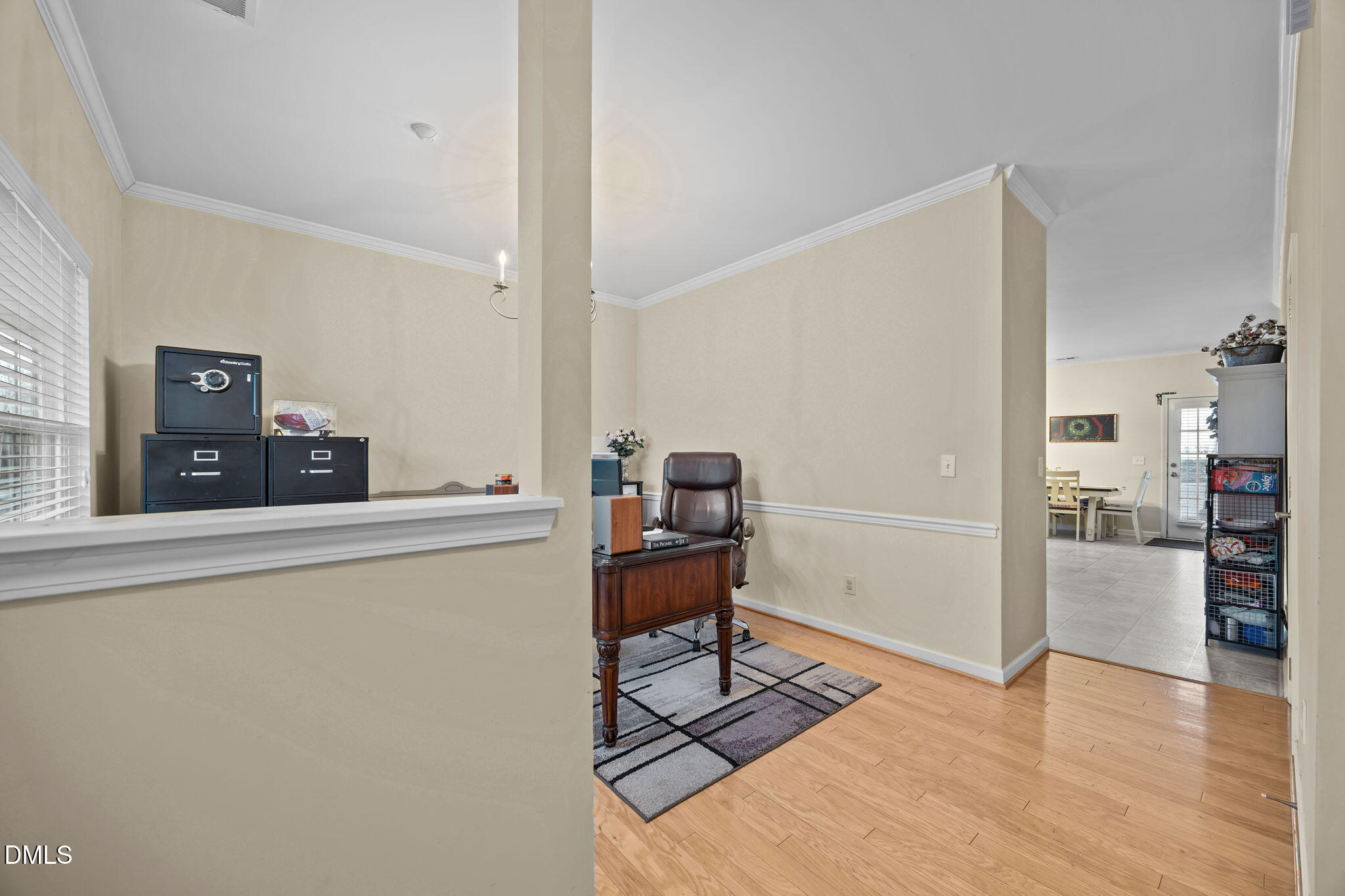 1511 Brambleton Court Graham, NC 27253 - Photo 4 of 43 a view of kitchen with furniture and wooden floor