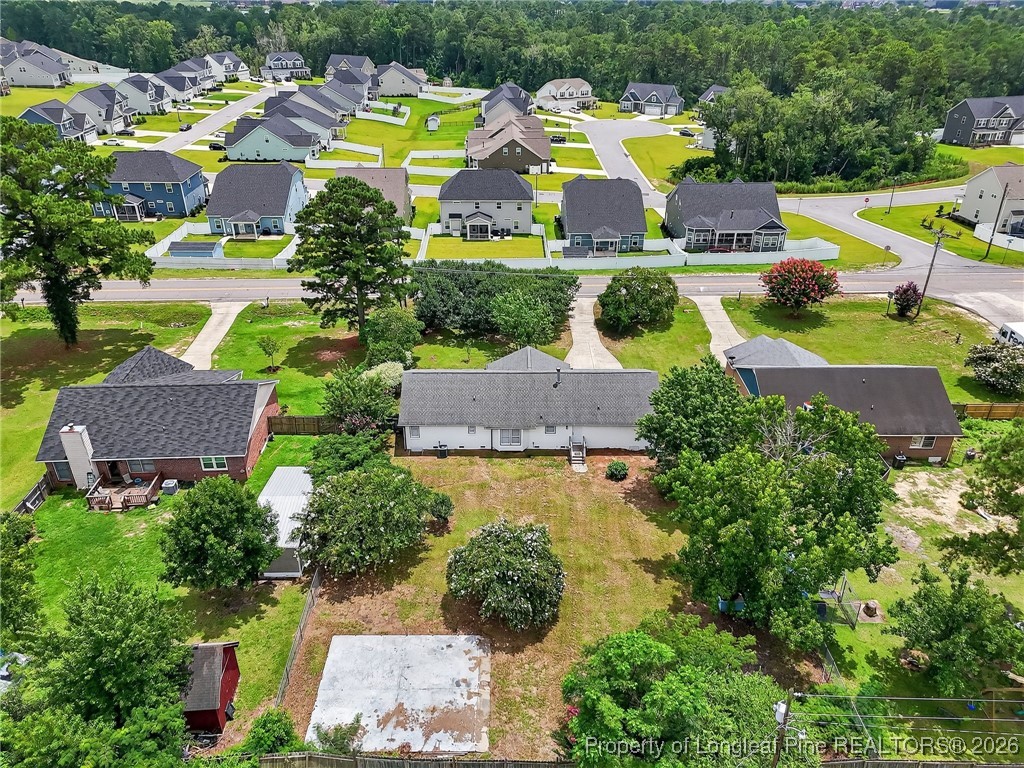 6250 Waldos Beach Road Fayetteville, NC 28306 - Photo 47 of 50 an aerial view of residential houses with swimming pool