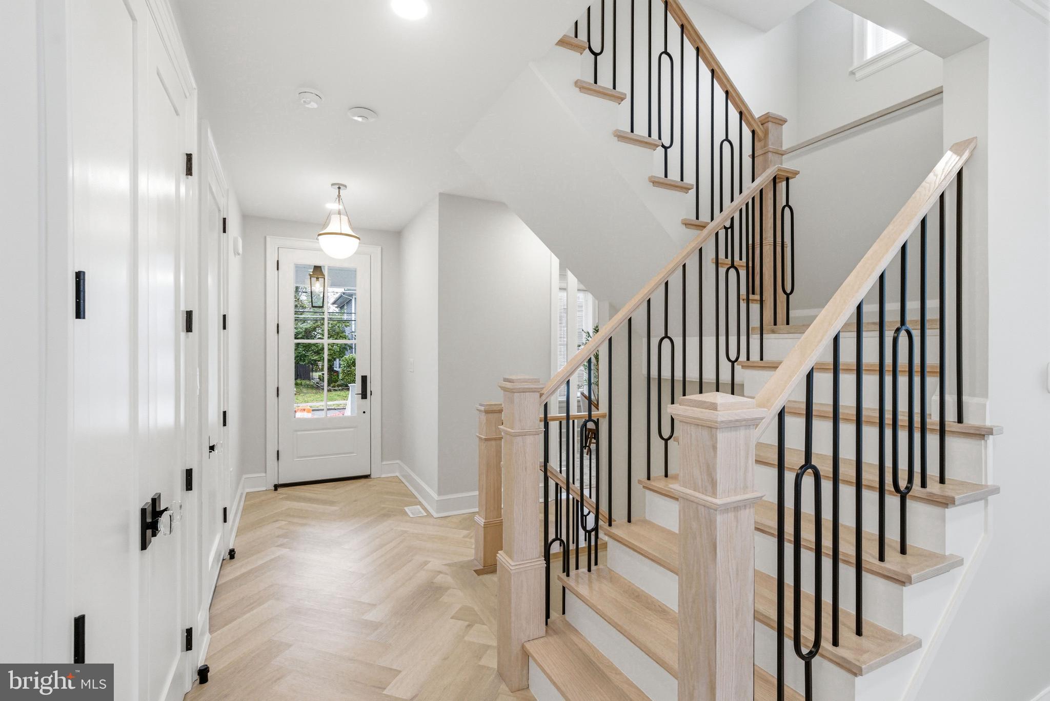 108 Avondale Avenue Haddonfield, NJ 08033 - Photo 12 of 65 a view of entryway with wooden floor and door