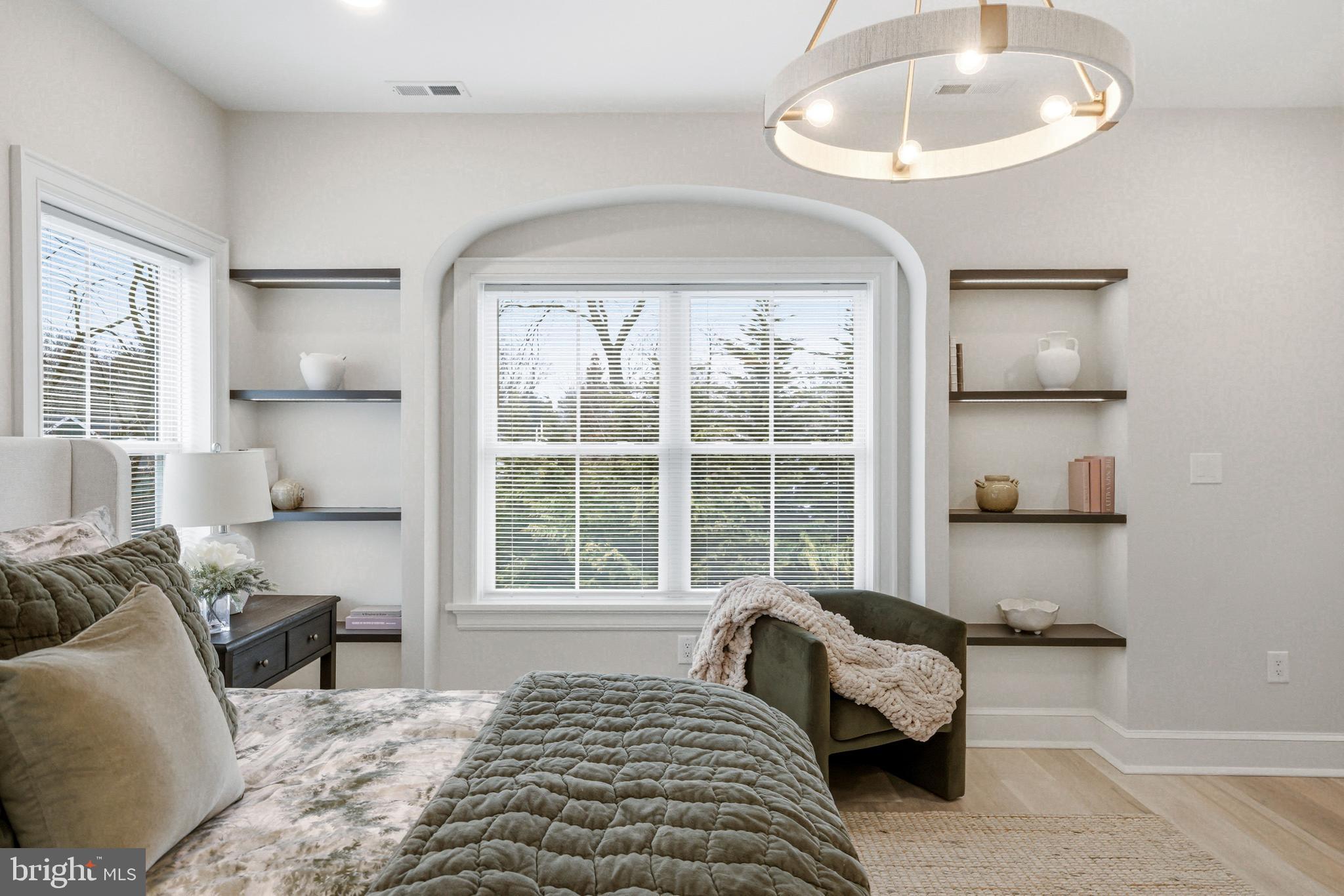 108 Avondale Avenue Haddonfield, NJ 08033 - Photo 34 of 65 a bedroom with a bed and a large window
