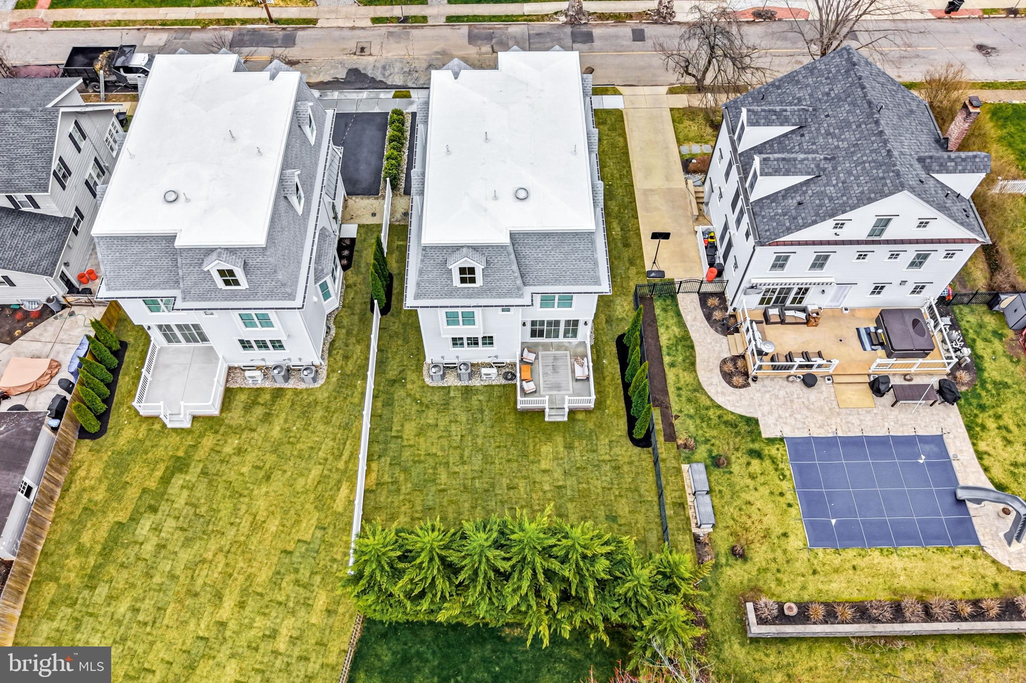 108 Avondale Avenue Haddonfield, NJ 08033 - Photo 6 of 65 an aerial view of residential houses with outdoor space and parking