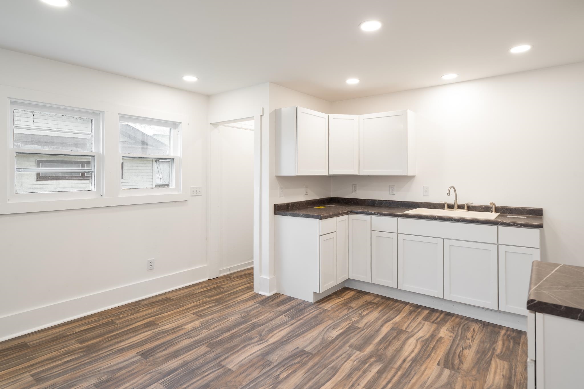 506 South 4th Street Oregon, IL 61061 - Photo 14 of 45 a view of kitchen with wooden floor and electronic appliances