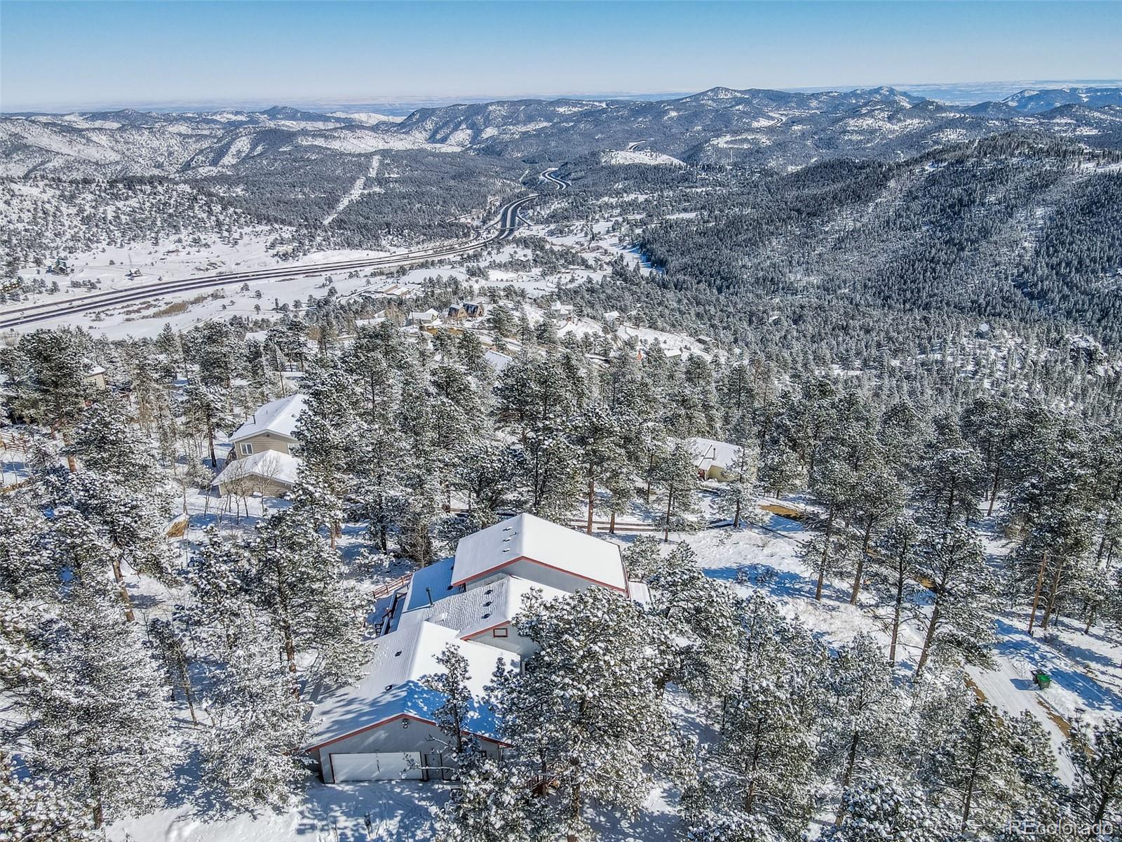 a view of a dry field