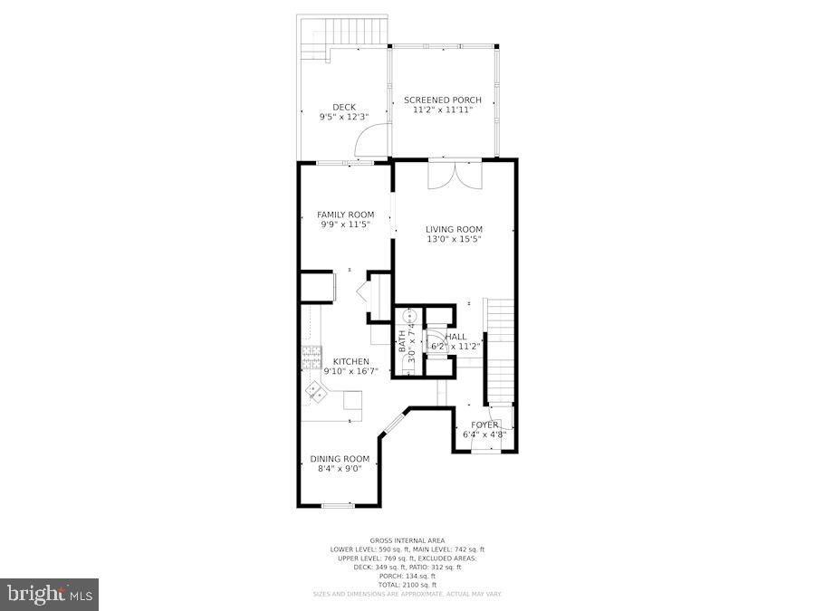 8665 Ridge Road Ellicott City, MD 21043 - Photo 37 of 40 Floor Plan