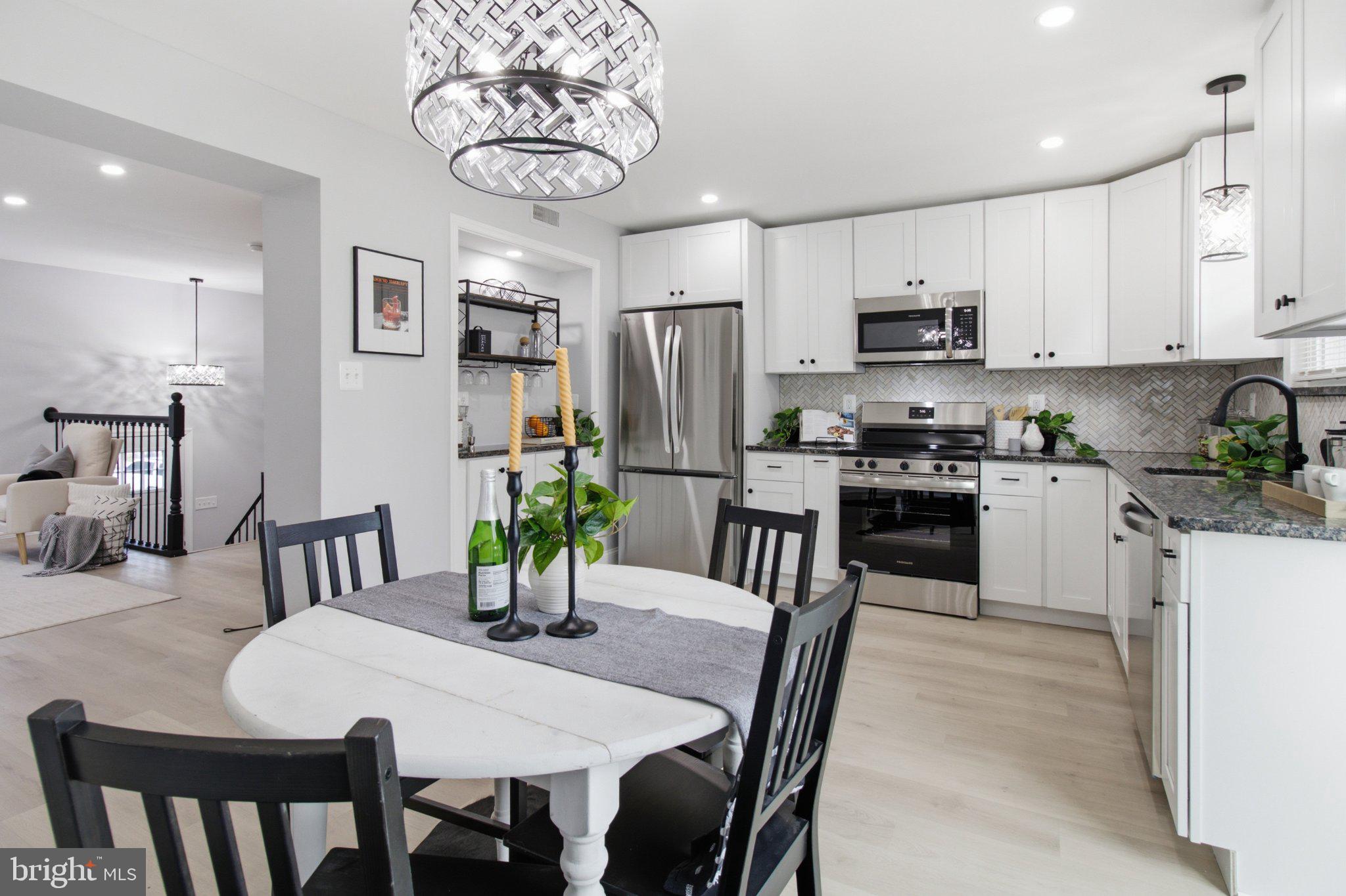 403 Kosoak Road Middle River, MD 21220 - Photo 9 of 23 Modern kitchen with elegant charm.