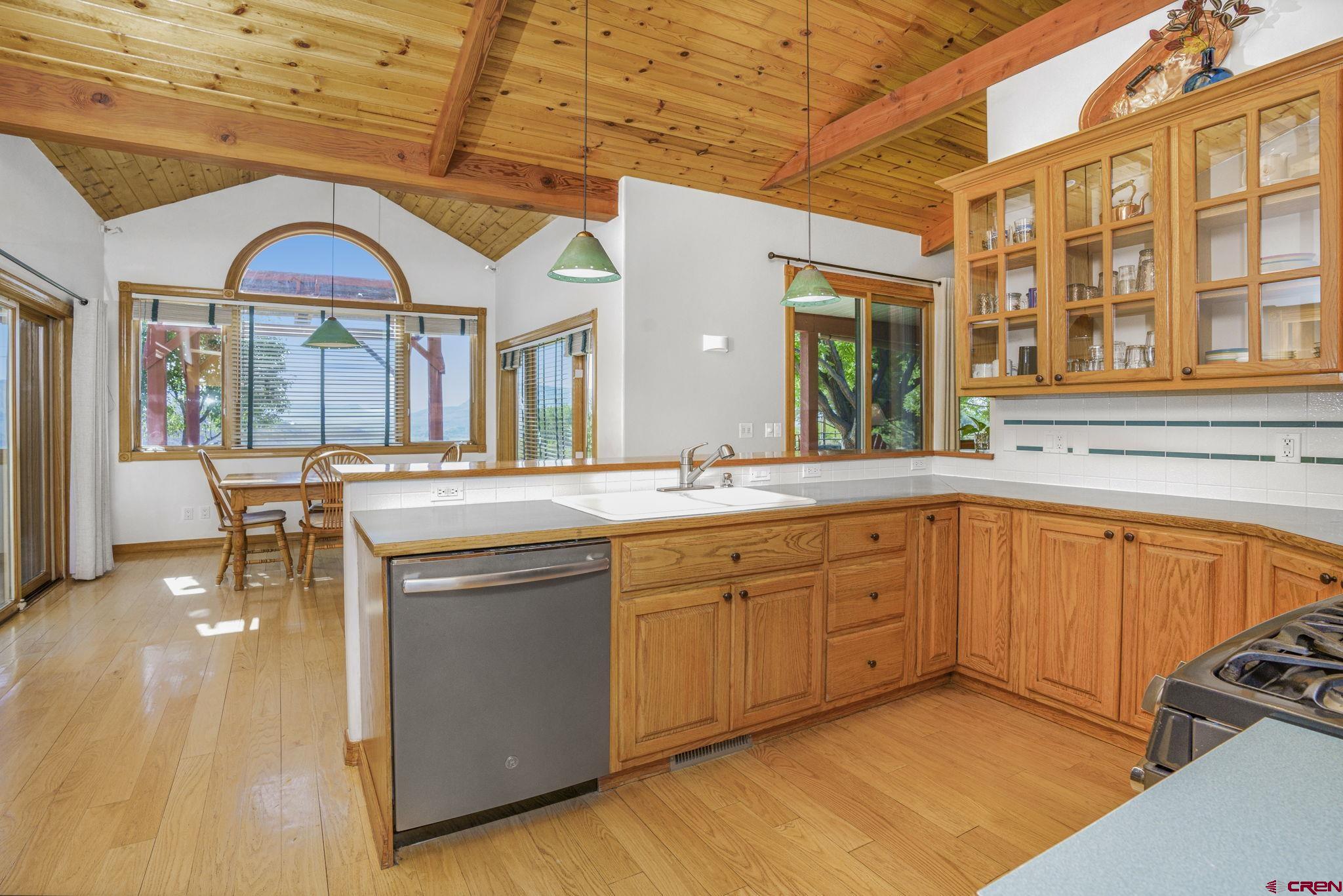 9113 Coogans Bluff Road Austin, CO 81410 - Photo 2 of 22 a view of a kitchen with a large window