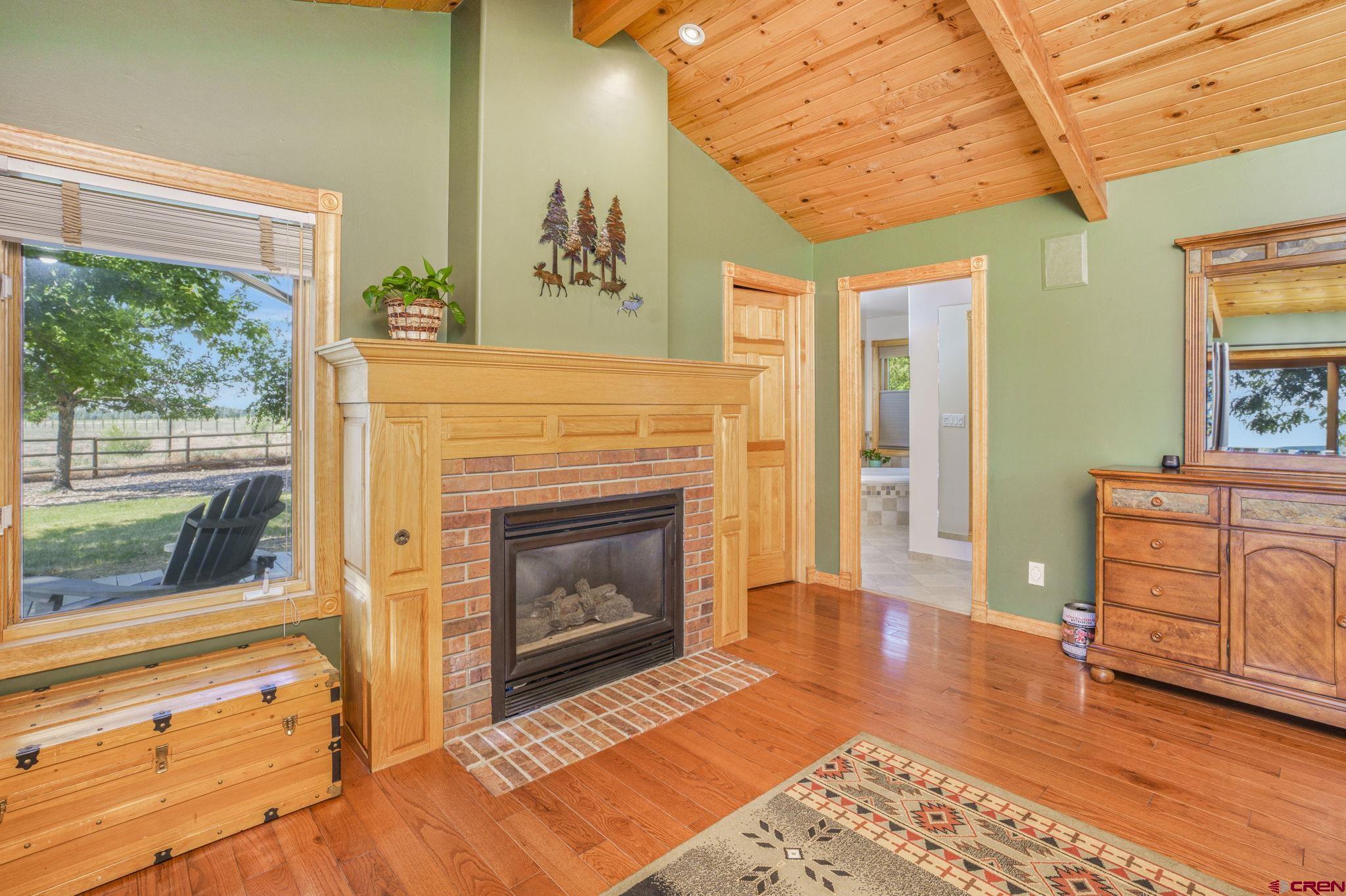 9113 Coogans Bluff Road Austin, CO 81410 - Photo 10 of 22 a living room with furniture and a fireplace
