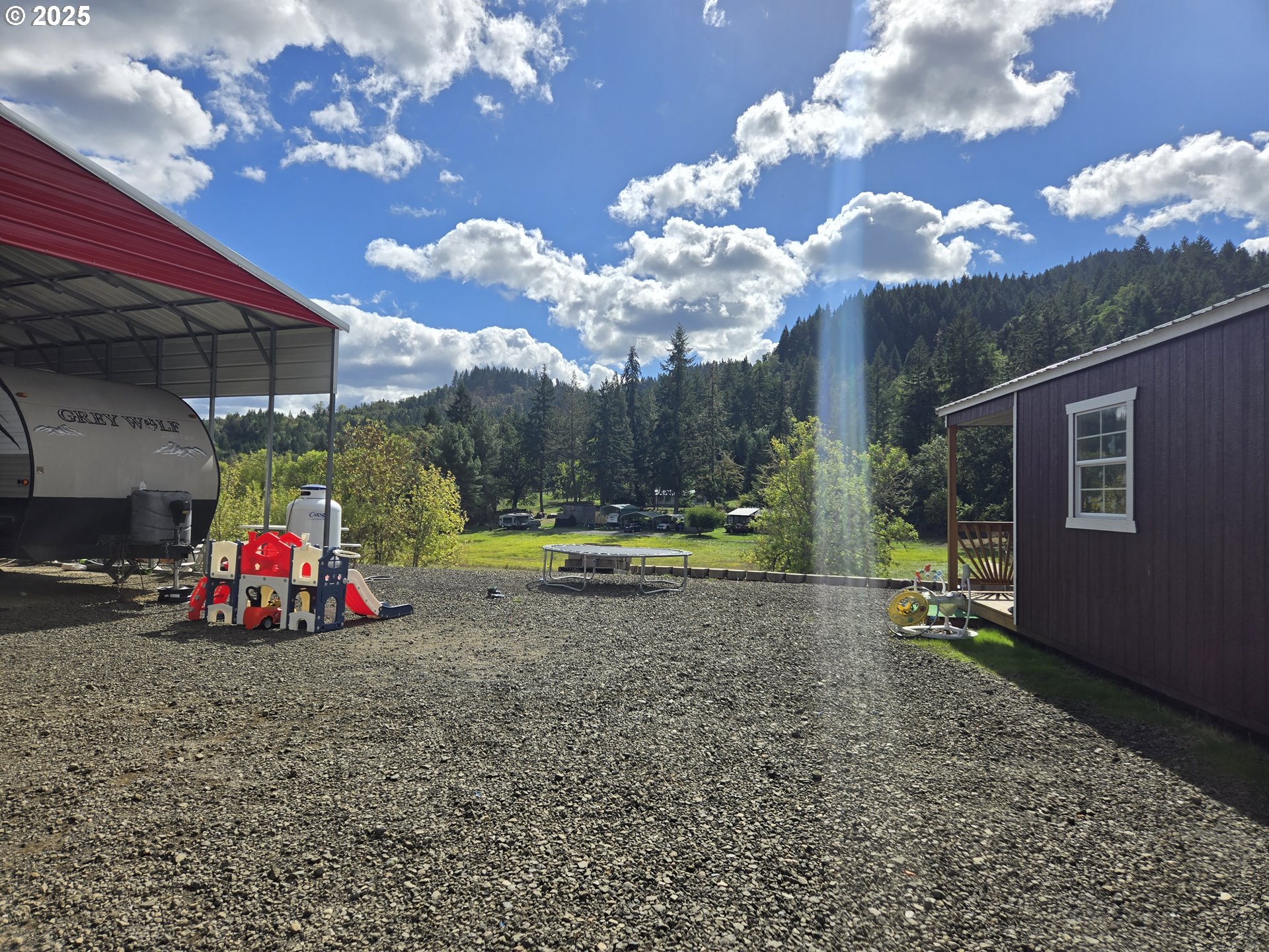 740 Ireland Road Winston, OR 97496 - Photo 18 of 18 a view of yard with patio