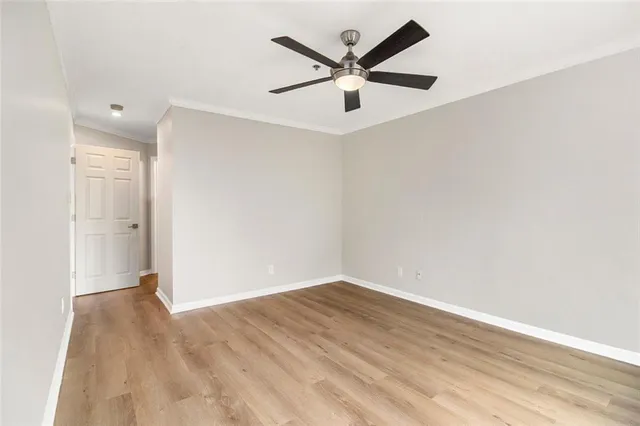 a view of walk in closet