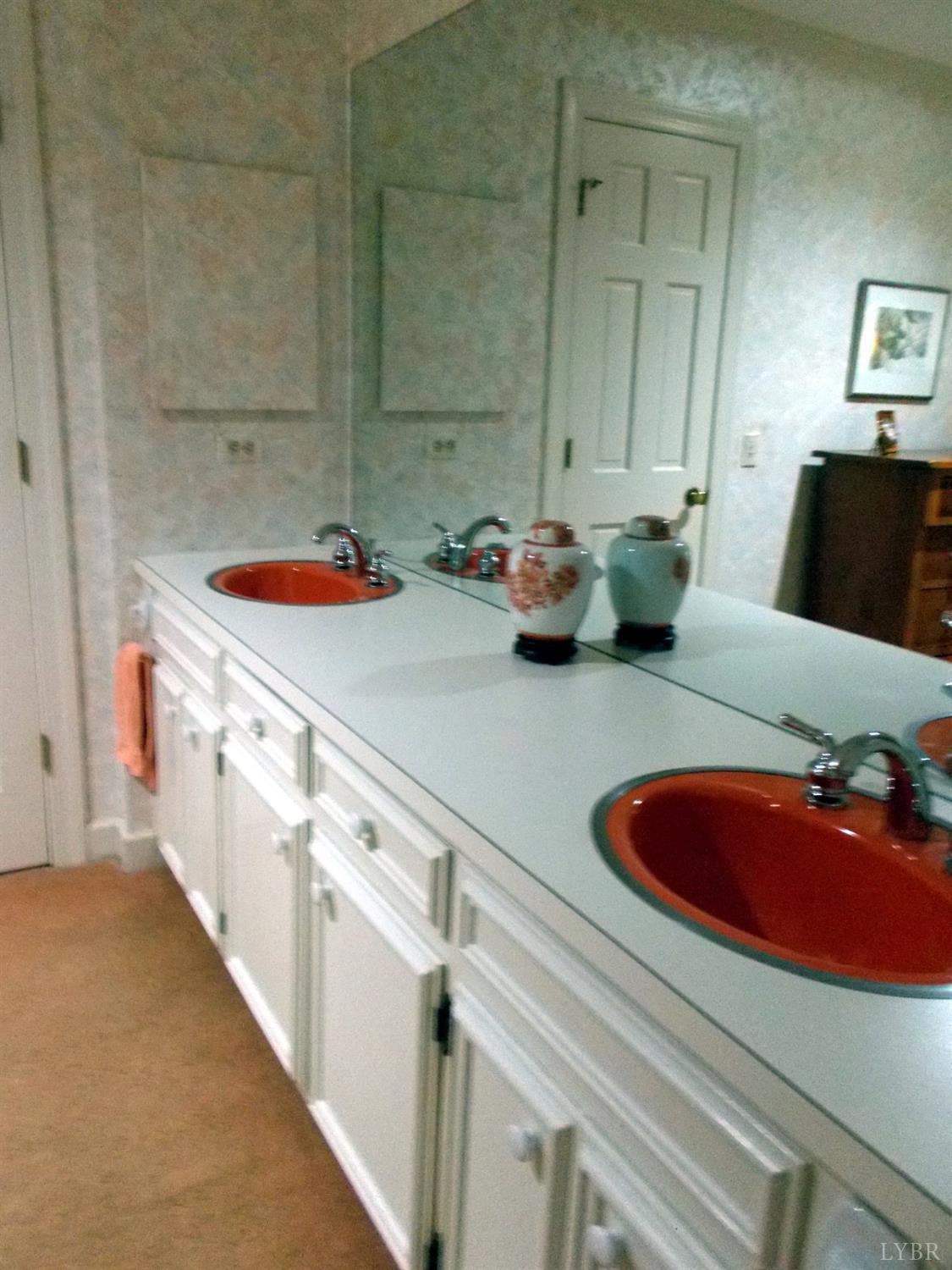 110 River Road Altavista, VA 24517 - Photo 33 of 51 a bathroom with double vanity and a tub
