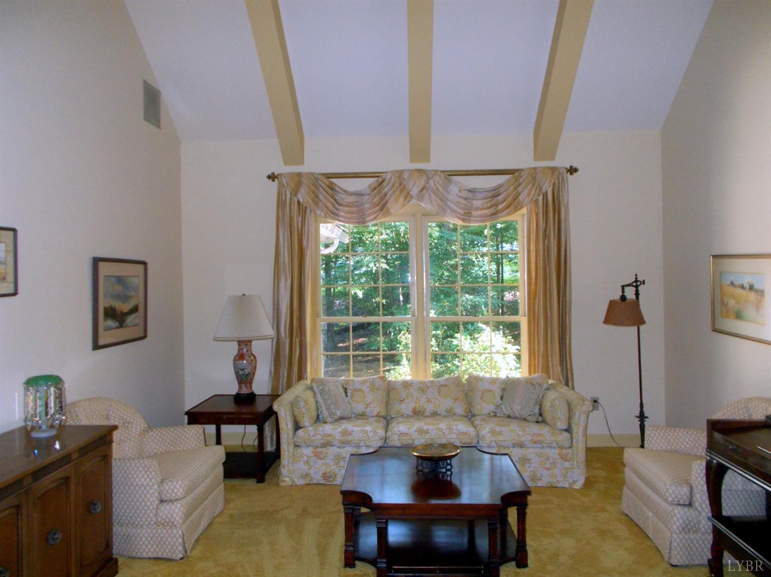 110 River Road Altavista, VA 24517 - Photo 4 of 51 a living room with furniture and a large window