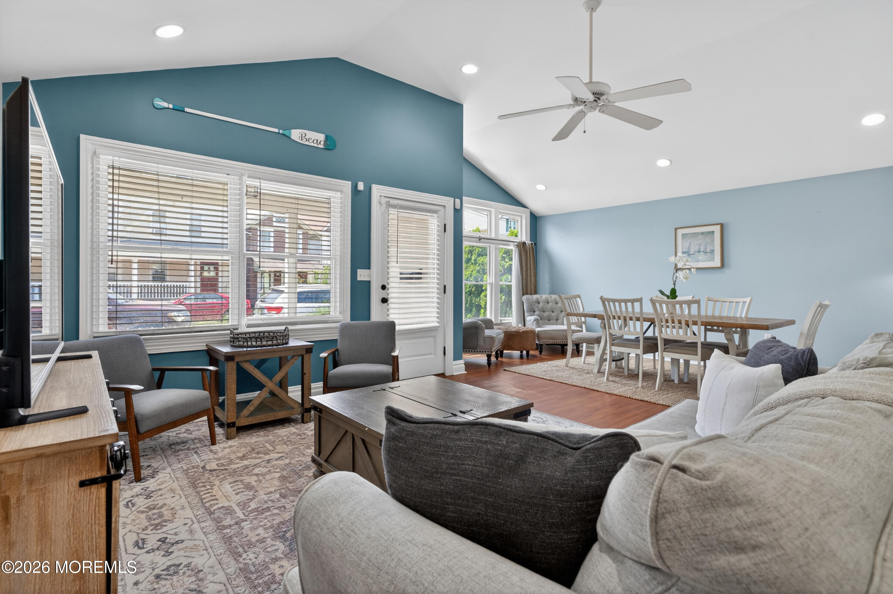 65 Heck Avenue Ocean Grove, NJ 07756 - Photo 16 of 37 a living room with furniture and a large window