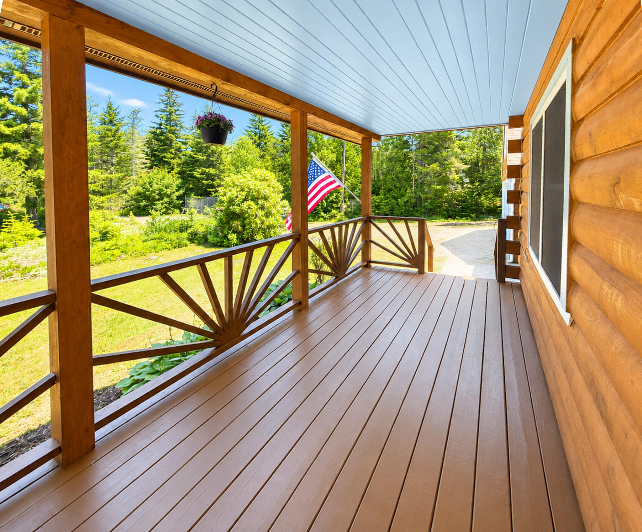 161 Birch-Harbor Road Winter Harbor, ME 04693 - Photo 10 of 40 Large deck